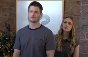 Kyle Abbott and Claire Newman (Image via YouTube / Y&R INSIDER)