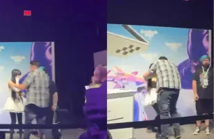 Emiru Incident at TwitchCon 2025 (Image via X / @FearedBuck)