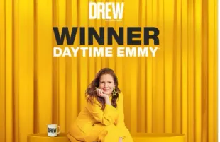 Drew Barrymore, wins the Daytime Emmy for her talk show (Image via Instagram/ @thedrewbarrymoreshow)