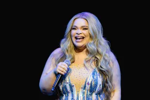 Trisha Paytas performs onstage during "The Eras of Trish Tour" at ACL Live at the Moody Theater on May 18, 2025 in Austin, Texas. (Photo by Rick Kern/Getty Images)