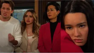 Tate, Holly, Amy & Sophia (Image via YouTube - OfficialDaysofourLives)