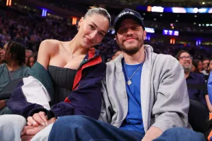 Pete Davidson surprises Elsie Hewitt with private jet date to see Paul McCartney (Photo by Al Bello/Getty Images)