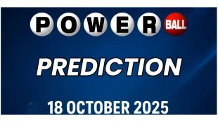  October 18, 2025 - Powerball numbers announced