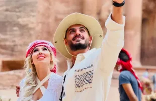 Tigerlily and Adnan from 90 Day Fiancé: Happily Ever After? season 9 (Image via Instagram/@tigerlilyabdelfattah)