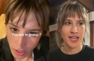New viral TikTok trend 'Group 7' explained. (Image via TikTok/@sophiajamesmusic)