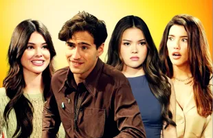Electra, Deke, Luna and Steffy from The Bold and the Beautiful