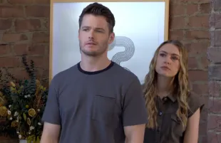 Kyle Abbott and Claire Newman (Image via YouTube / Y&R INSIDER)