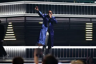 LAS VEGAS, NEVADA - MAY 15: Host Sean 'Diddy' Combs is seen onstage during the 2022 Billboard Music Awards at MGM Grand Garden Arena on May 15, 2022 in Las Vegas, Nevada. (Photo by Matt Winkelmeyer/Getty Images for MRC)