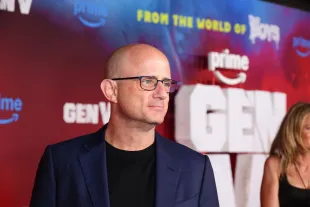 WEST HOLLYWOOD, CALIFORNIA - SEPTEMBER 10: Eric Kripke attends the Los Angeles premiere of Amazon Prime Video's "Gen V" Season 2 at Pacific Design Center on September 10, 2025 in West Hollywood, California. (Photo by Momodu Mansaray/Getty Images)