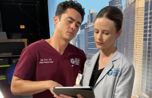 Dr. Frost and Dr. Lenox (Image via Instagram / nbconechicago)