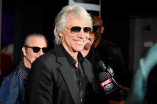 CLEVELAND, OHIO - JUNE 08: Jon Bon Jovi arrives for the opening of the "Bon Jovi Forever" exhibit at the Rock and Roll Hall of Fame and Museum on June 08, 2024 in Cleveland, Ohio. (Photo by Duane Prokop/Getty Images)