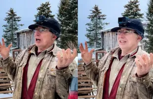 Viral post about reality TV star Otto Kilcher's death is debunked. (Image via Instagram/@otto_kilcher)