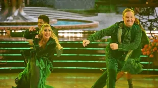 Emma Slater and Andy Richter in Dancing With the Stars season 34 (Image Via Instagram/@dancingwiththestars)
