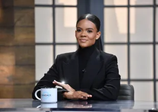 NASHVILLE, TENNESSEE - FEBRUARY 22: Candace Owens is seen on set of "Candace" on February 22, 2022 in Nashville, Tennessee. The show will air later today. (Photo by Jason Davis/Getty Images)