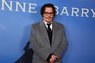 LONDON, ENGLAND - APRIL 15: Johnny Depp attends the UK Premiere of "Jeanne Du Barry" at The Curzon Mayfair on April 15, 2024 in London, England. (Photo by Dave Benett/WireImage)