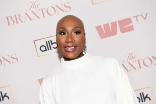 Towanda Braxton attends The Braxtons premiere screening event (Image via Getty)