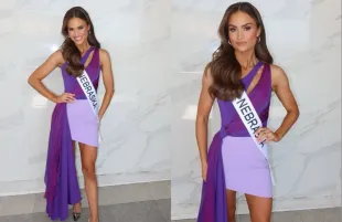 Audrey Eckert of Nebraska has been crowned Miss USA 2025 (Image via Instagram / @drey1212)