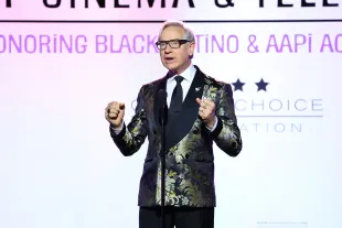 LOS ANGELES, CALIFORNIA - DECEMBER 04: Paul Feig speaks onstage during The Critics Choice Association's Celebration Of Cinema & Television: Honoring Black, Latino And AAPI Achievements at Fairmont Century Plaza on December 04, 2023 in Los Angeles, California. (Photo by Leon Bennett/Getty Images for Critics Choice Association)
