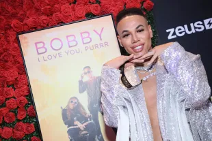 Executive Producer Bobby Lytes attends the Zeus Network's "Bobby I Love You, Purr" Los Angeles premiere screening (Image via Getty)