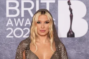 Millie Bobby Brown attends The BRIT Awards 2025 at Intercontinental Hotel on March 01, 2025 in London, England. (Photo by Jeff Spicer/Getty Images)