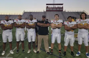 Social media reports suggest that Dante Montoya, South San Bobcats coach, passed away in an accident (Image via Facebook/Dante Montoya)