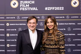 Fabio Caressa and Benedetta Parodi (Image Via Getty)