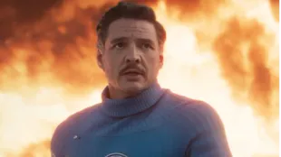 Pedro Pascal as Mister Fantastic in The Fantastic Four: First Steps (via Instagram @marvelstudios)