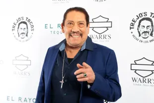 Danny Trejo attends the VIP launch of "Trejo's Tacos" on April 18, 2024 in London, England (Image via Getty)
