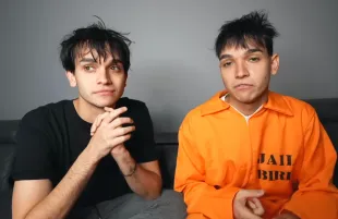A video about Lucas Dobre and his brother pranking their loved ones about the former's arrest (Image via YouTube/Lucas and Marcus)