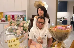 Benz Hui with his daughter (Photo: Instagram/@benz_hui)