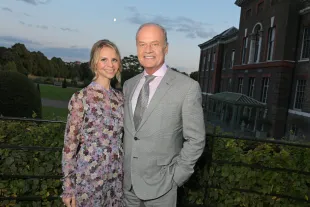 LONDON, ENGLAND - SEPTEMBER 08:   Kayte Walsh and Kelsey Grammer attend the ATG Summer Party at Kensington Palace Gardens in celebration of Sir Ian McKellen on September 8, 2019 in London, England.  (Photo by David M. Benett/Dave Benett/Getty Images for ATG)