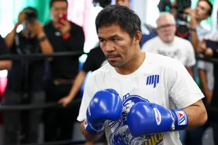 Manny Pacquiao is leading the team representing Philippines in Physical: Asia (Image via Getty)