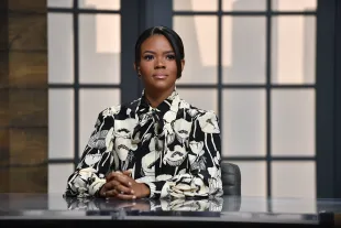 NASHVILLE, TENNESSEE - SEPTEMBER 07: Candace Owens is seen on set of "Candace" on September 07, 2021 in Nashville, Tennessee. This taping marks the first time that the show was filmed and aired in the same day. (Photo by Jason Davis/Getty Images)