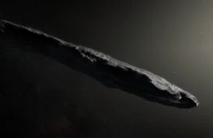 ‘Oumuamua (Image via NASA)