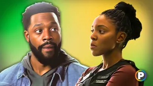 Karen Obilom and LaRoyce Hawkins  (Custom cover edited by Primetimer, original image via Instagram/ @karenobilom)