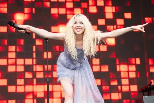 MANCHESTER, TENNESSEE - JUNE 16: Carly Rae Jepsen performs during 2024 Bonnaroo Music & Arts Festival on June 16, 2024 in Manchester, Tennessee. (Photo by Erika Goldring/Getty Images)