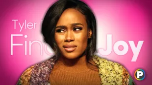 Shannon Thornton as Joy in Finding Joy (Custom cover edited by Primetimer, Original Image ©️Prime Video)