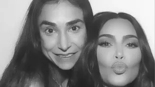 Lindsay May Palevsky with Kim Kardashian, shared as Kim marked the first anniversary of Lindsay’s death. Image via Instagram@/KImKardashian