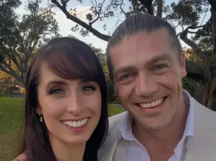 Dom Tomato with his partner, Jules (Image via Instagram/@julesdoyl)