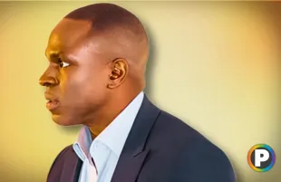 Gbenga Akinnagbe as David Goodwin on Chicago Med [Custom cover edited by Primetimer. Original Image © NBC]