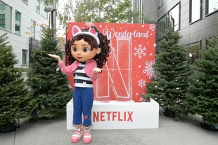 Gabby from Gabby's Dollhouse.  (Photo by Charley Gallay/Getty Images for Netflix)