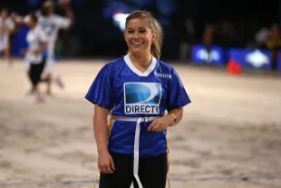 Olympian Shawn Johnson (Image via Getty)