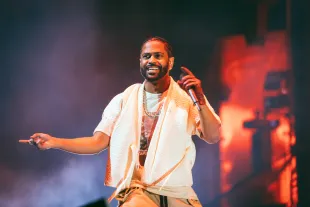 INDIO, CALIFORNIA - APRIL 22: Big Sean performs at the 2022 Coachella Valley Music and Arts Festival on April 22, 2022 in Indio, California. (Photo by Matt Winkelmeyer/Getty Images for Coachella)