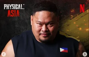 Ray Querubin from Team Philippines, Physical: Asia (Image via Instagram/@Netflixph)