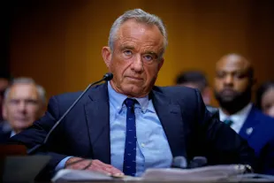 Health and Human Services Secretary Robert Kennedy Jr. appears before the Senate Finance Committee at the Dirksen Senate Office Building on September 04, 2025 in Washington, DC. (Photo by Andrew Harnik/Getty Images)