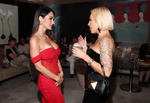 Sandra Vergara(L) and Mary Bonnet(R) from Selling Sunset (Image via Getty)