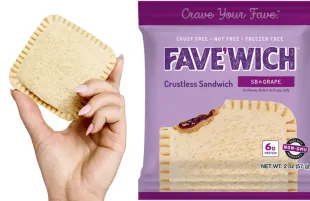 Fave'Wich Launches A New Crustless Sandwich Taking On Uncrustables