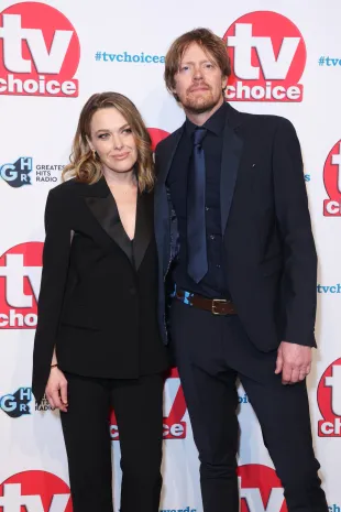 Sally Bretton and Kris Marshall (Photo by Getty Images)
