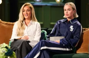 Leigh and Leah  from Married At First Sight UK season 10 (Image via Instagram/@leighharrisx)