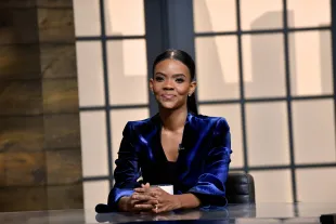 NASHVILLE, TENNESSEE - OCTOBER 04: Candace Owens is seen on set of "Candace" on October 04, 2021 in Nashville, Tennessee. The show will air on Tuesday, October 5th. (Photo by Jason Davis/Getty Images)